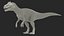 Allosaurus Yellow Coloring Rigged for Cinema 4D