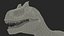 Allosaurus Yellow Coloring Rigged for Cinema 4D