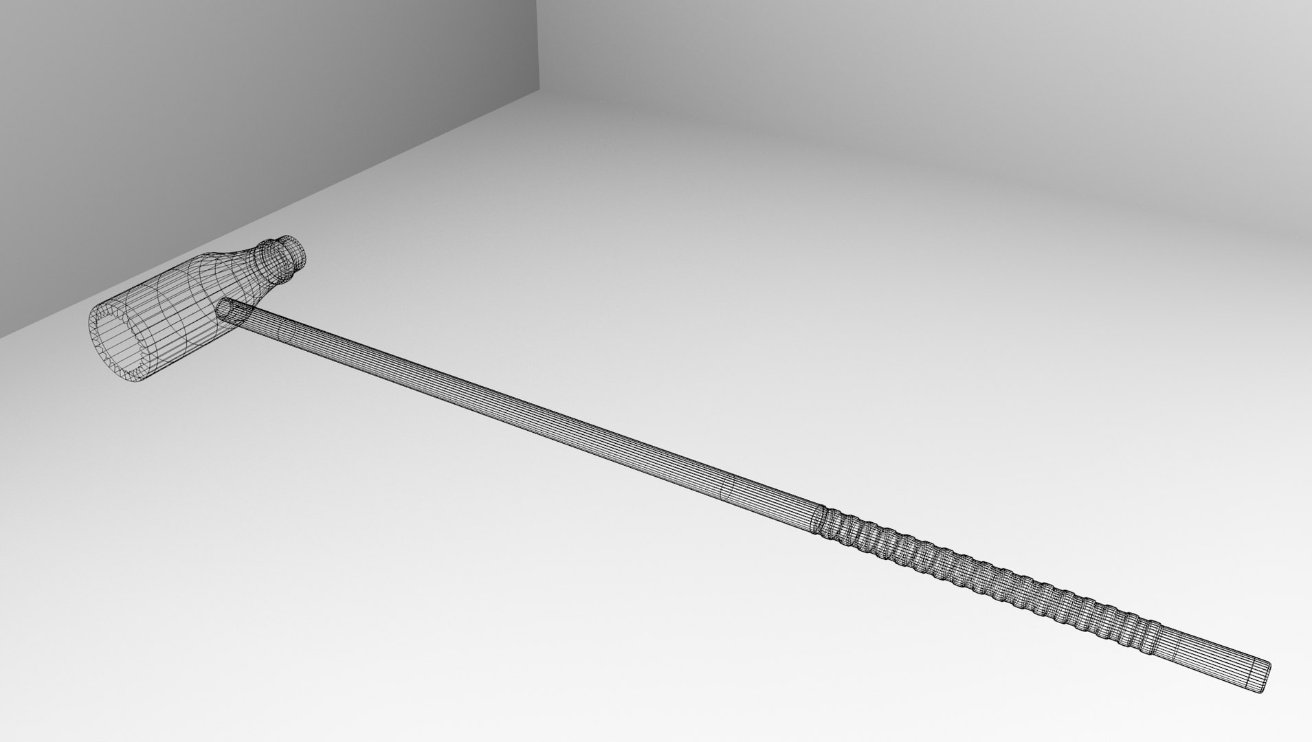 3D woodball mallet TurboSquid 1499667