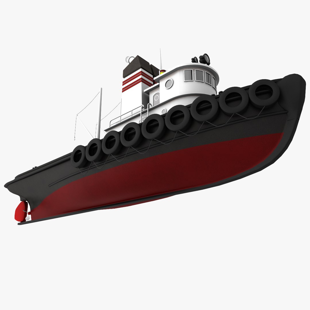 3d Model Tug Boat