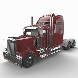 Semi-Trailer Truck 3D Models for Download | TurboSquid