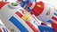 Inflatable Cartoon Space Rocket Ship