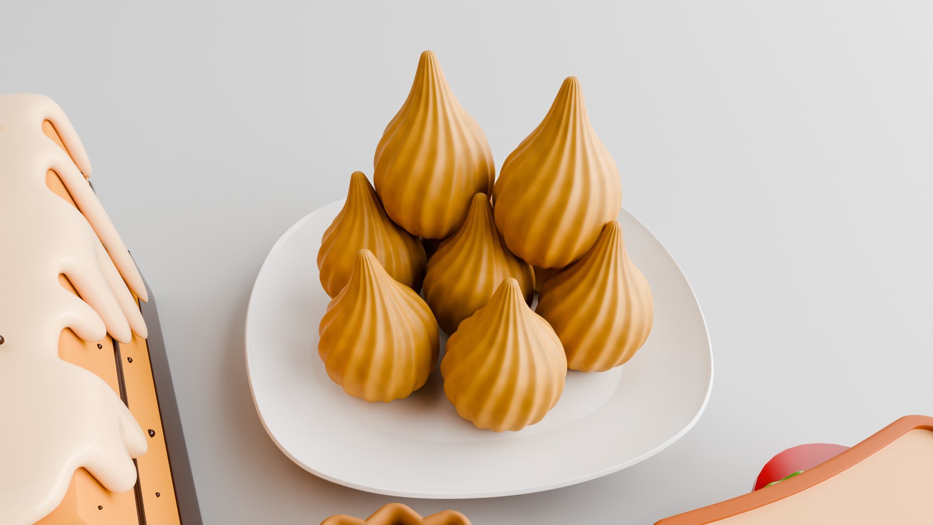 3D Delicious 3D Food Models Pack - TurboSquid 2414049