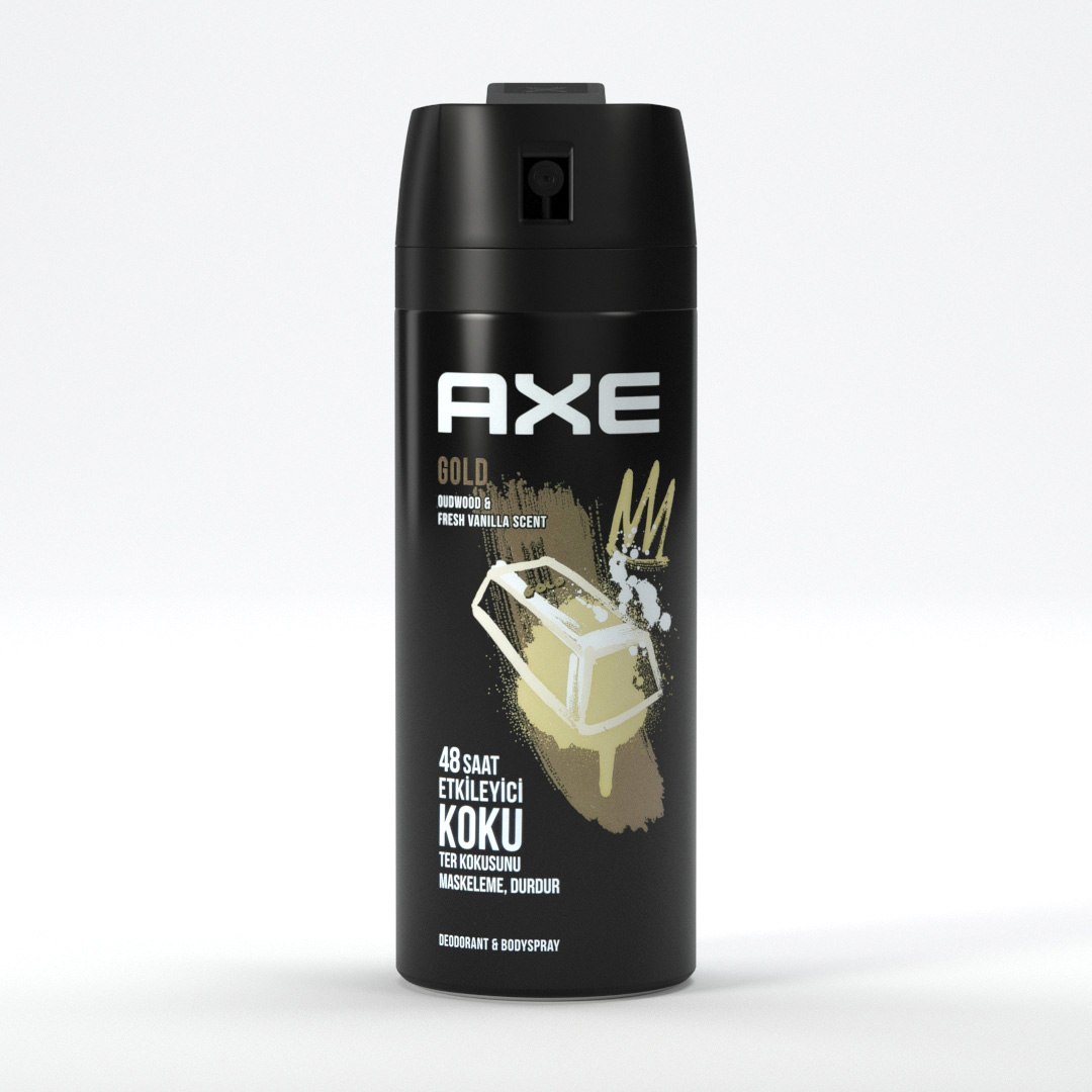 3D Axe Gold Deodorant https://p.turbosquid.com/ts-thumb/15/6o0WtN/My/axegoldsearch/jpg/1710853810/1920x1080/fit_q87/73399758b9d612b913bdc784331d3022b1ca7a03/axegoldsearch.jpg