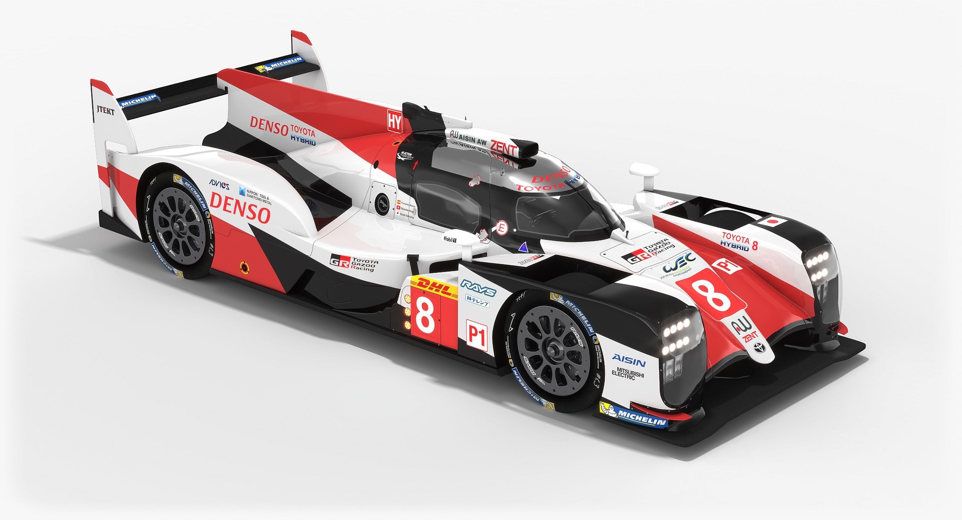 Pack wec season 2018-19 3D model - TurboSquid 1351942