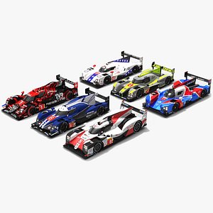 pack wec season 2018-19 3D model