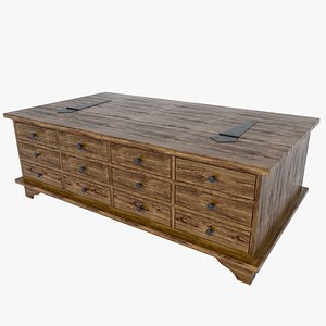 Laura Ashley Garrat 12 Drawers Coffee Table model