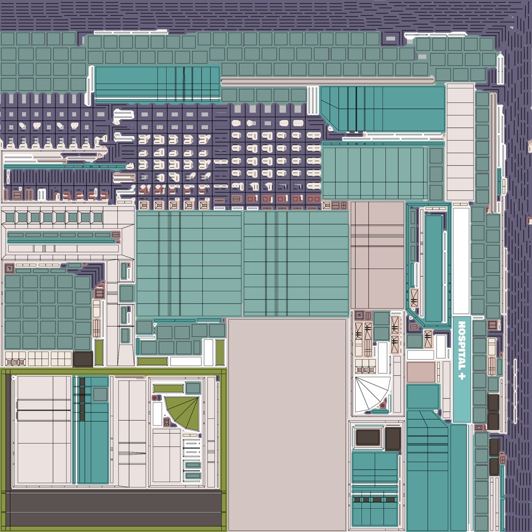 3D Hospital Building 1 https://p.turbosquid.com/ts-thumb/15/Aoq3hm/nO/uvlayouthospital/jpg/1670410325/1920x1080/fit_q87/ce34d4ed9981189c46bafae9d169c0fd68dc0099/uvlayouthospital.jpg