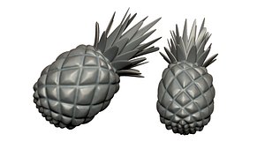 3D pineapple for 3D printing model