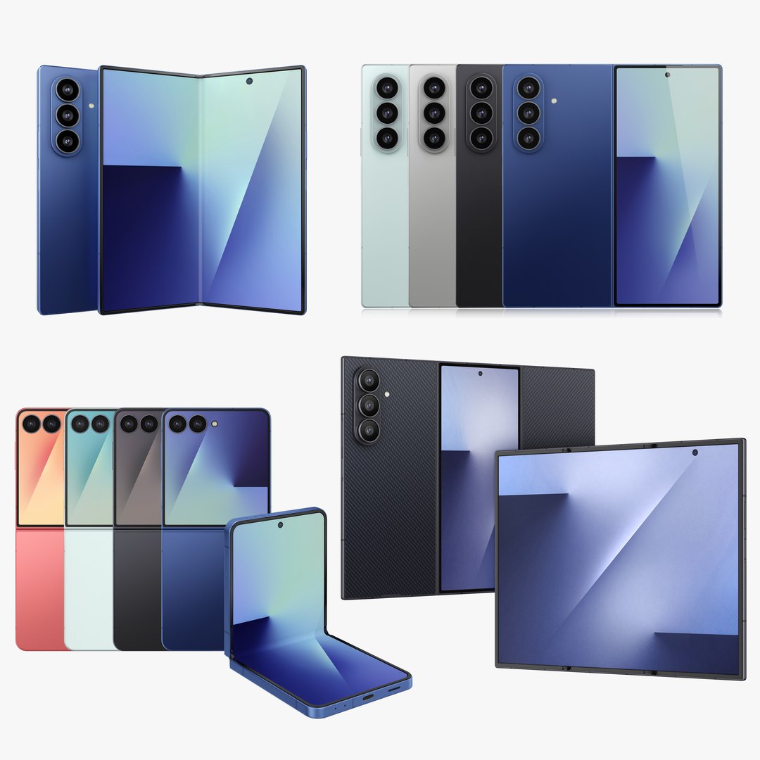 Samsung Galaxy Z TriFold and Flip 7 and Fold 7 All colors 3D https://p.turbosquid.com/ts-thumb/15/JvfUY2/LZ/3mainturbo/jpg/1767745316/1920x1080/fit_q87/0778d10f9ba6c4a3b6e2742343ed398893afc000/3mainturbo.jpg