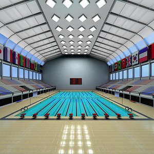 swimming pool 3d model