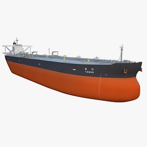 oil tanker ship 300000dwt 3d max