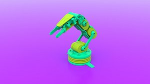 Toy Robotic Arm rigged