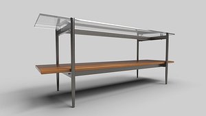 TV Rack N4 3D model