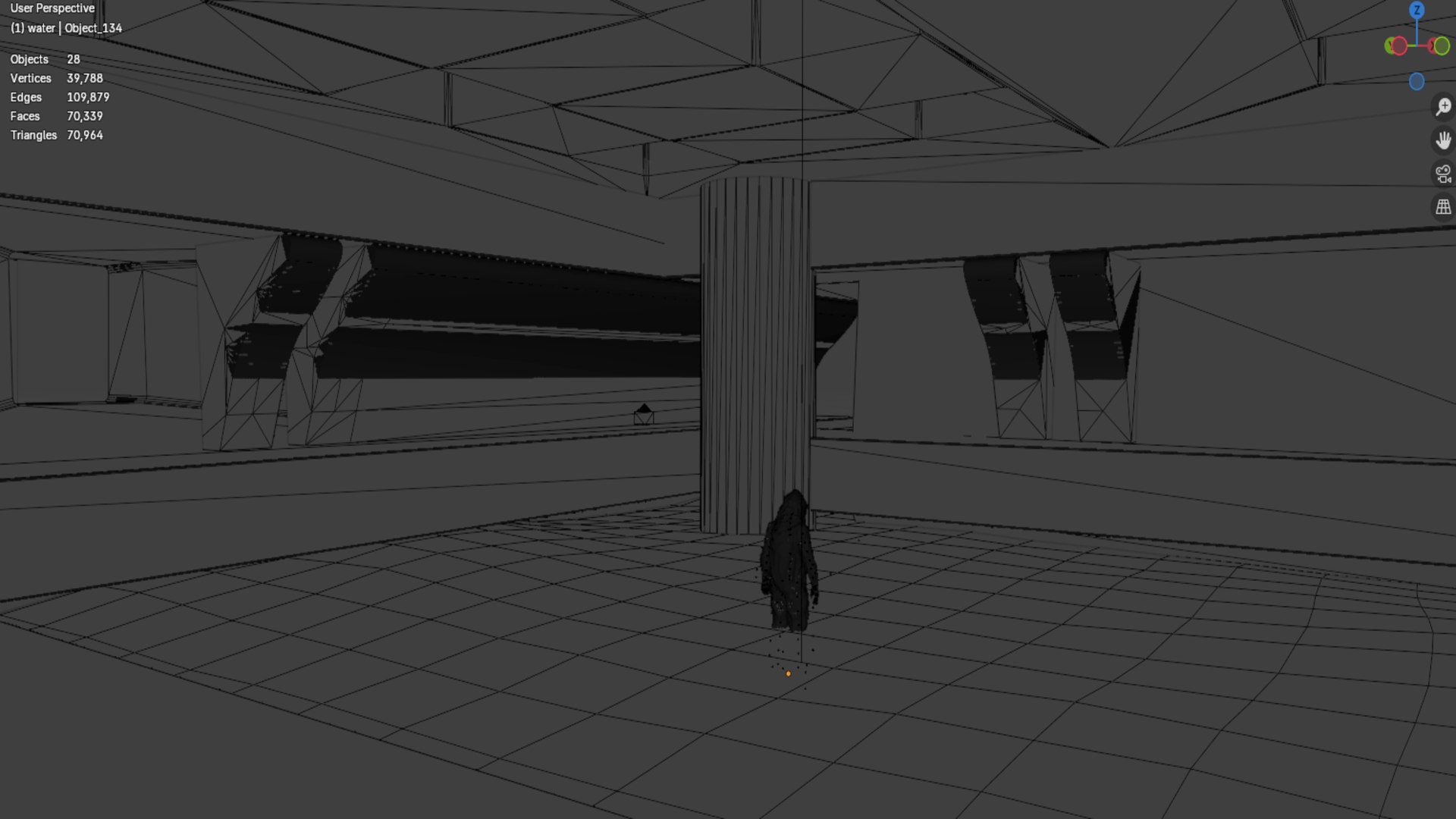 Backrooms Water Level 3D Model TurboSquid 2483559