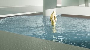 Backrooms water level 3D model