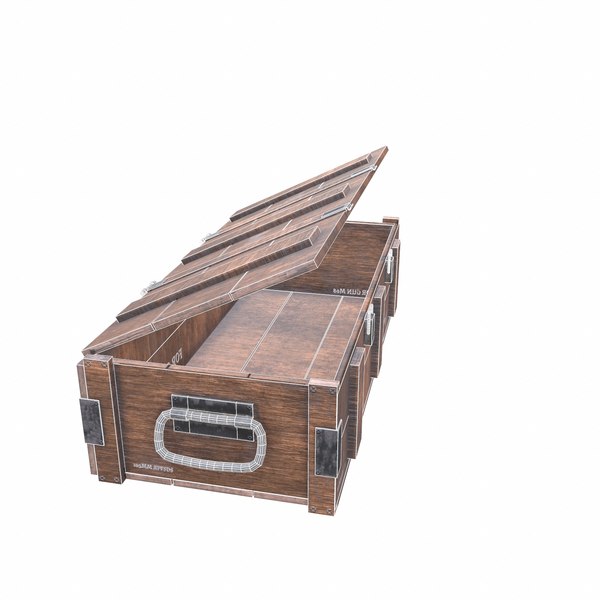 Ammo Crate02 3d Model - Turbosquid 1585860