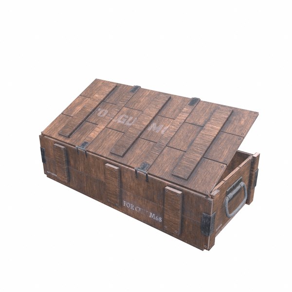 Ammo crate02 3D model - TurboSquid 1585860