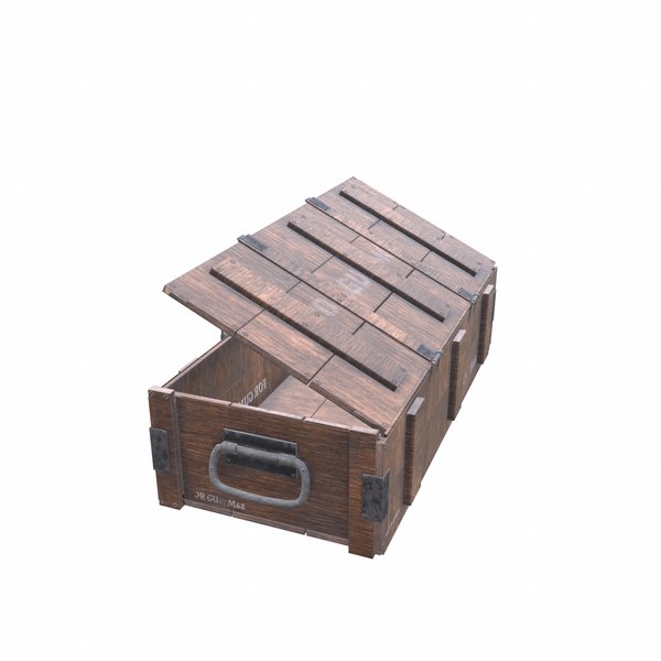 Ammo crate02 3D model - TurboSquid 1585860