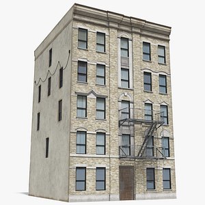 Manhattan Building 19 - 8K PBR Textures 3D model