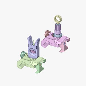 3D Flip up sight 03