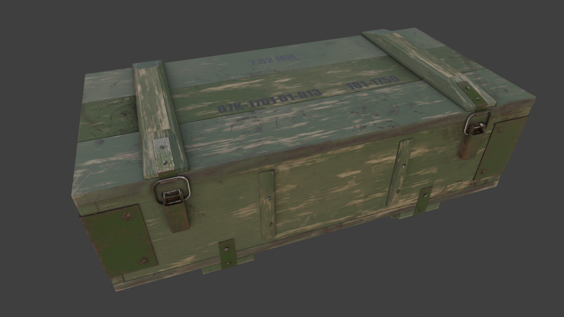 3D model Old militry box - TurboSquid 2053672