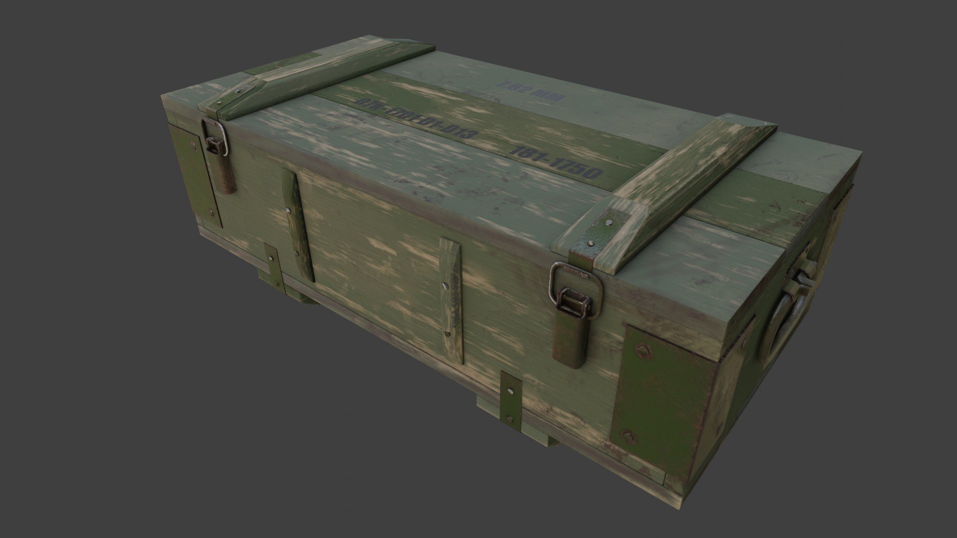 3D model Old militry box - TurboSquid 2053672