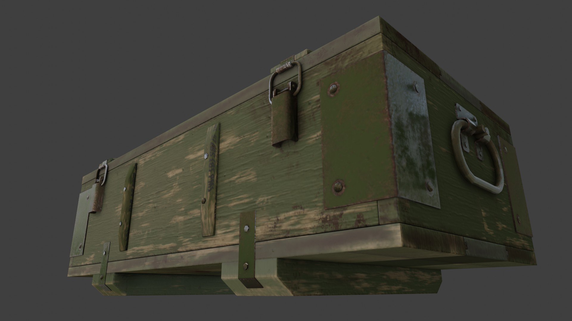 3D model Old militry box - TurboSquid 2053672