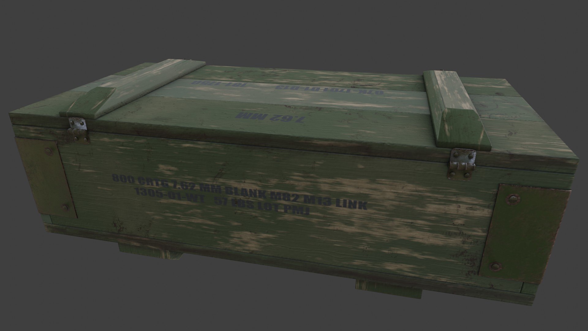 3D model Old militry box - TurboSquid 2053672