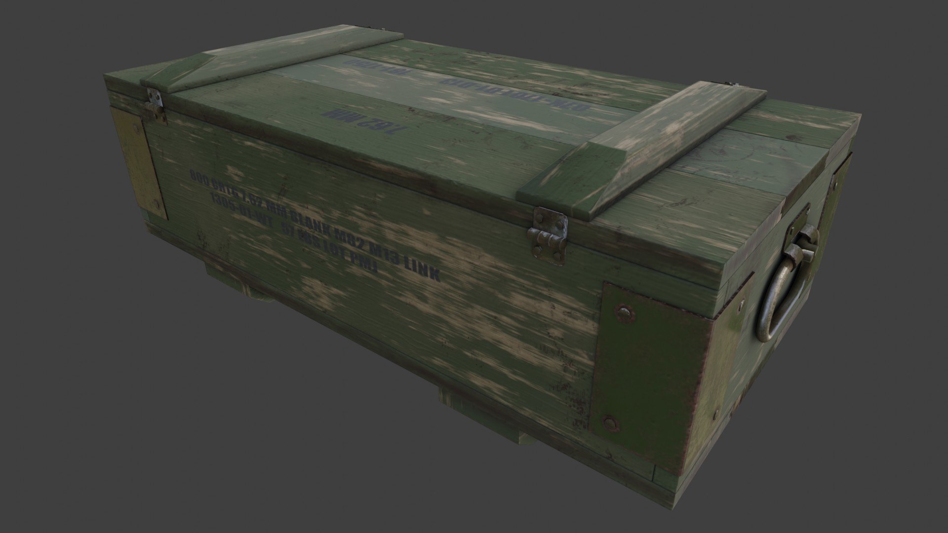 3D model Old militry box - TurboSquid 2053672