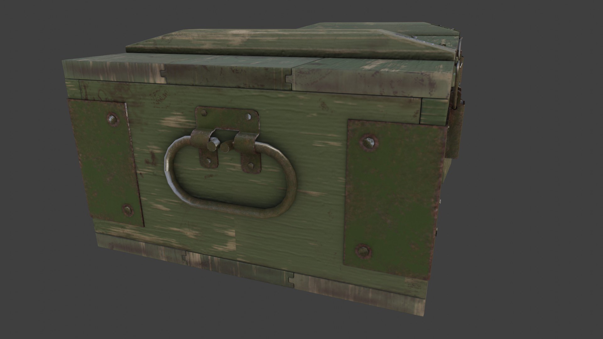 3D model Old militry box - TurboSquid 2053672