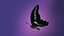 3D model Butterfly Graphium Sarpedon