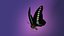 3D model Butterfly Graphium Sarpedon