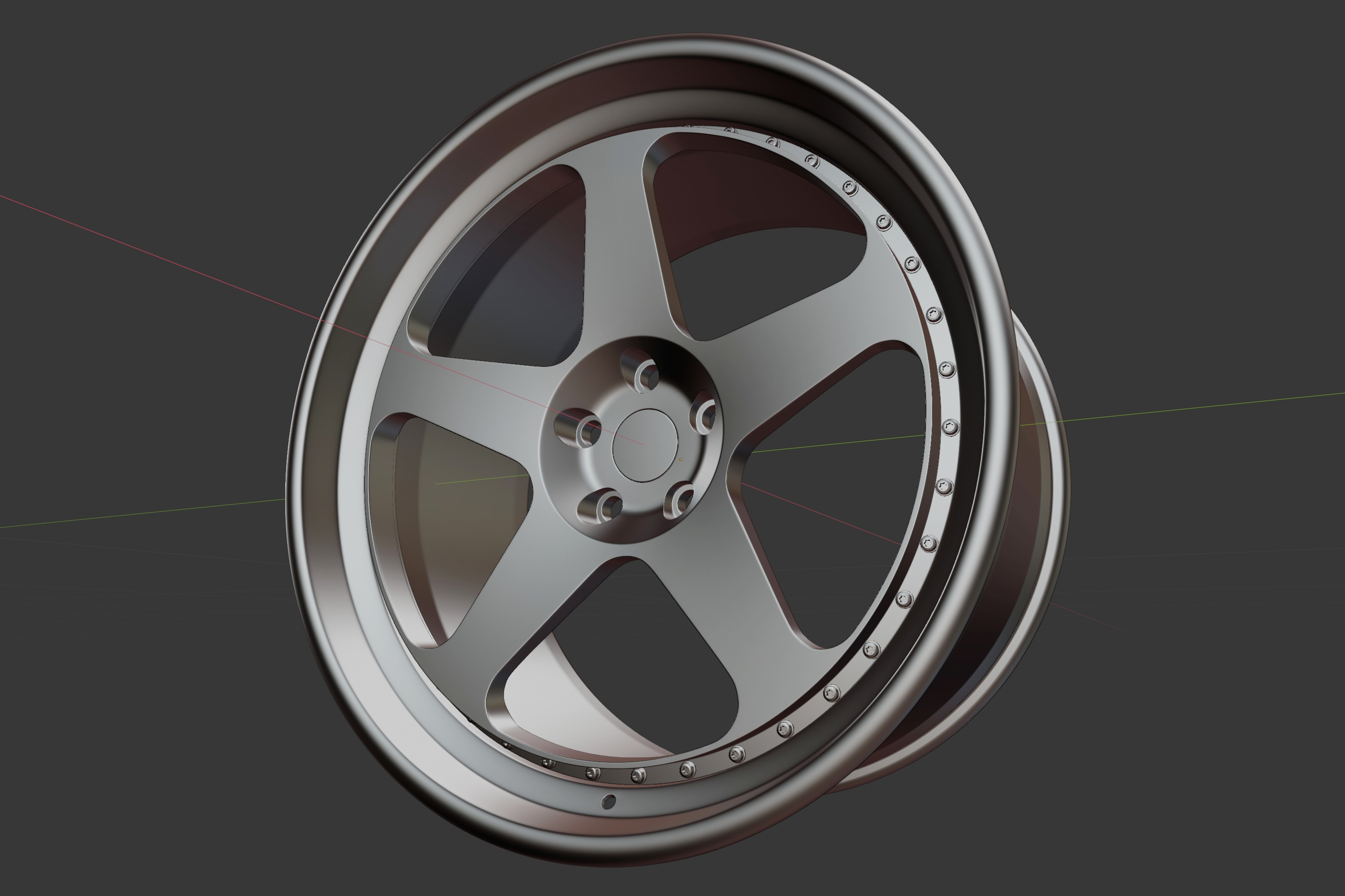 HRE Classic 305 Car wheel 3D model - TurboSquid 1762930