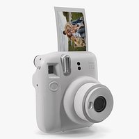 Fujifilm INSTAX Mini 12 Camera Clay White