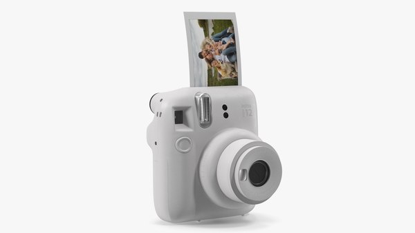 Fujifilm INSTAX Mini 12 Instant Film Camera (Clay White)