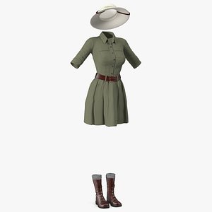 Woman Explorer Costume