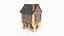 Medieval architecture urban buildings