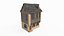 Medieval architecture urban buildings
