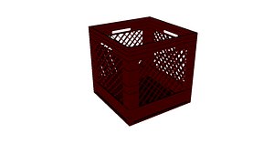 milk crate 3d ma