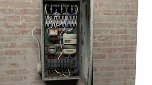 3D Fuse Box model