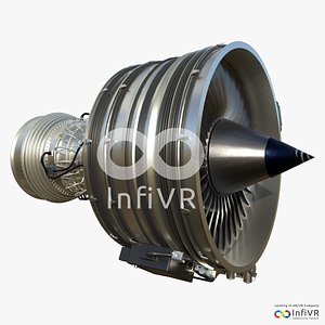 Turbofan Engines 3D