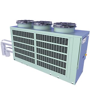 Rooftop Chiller 10 3D model