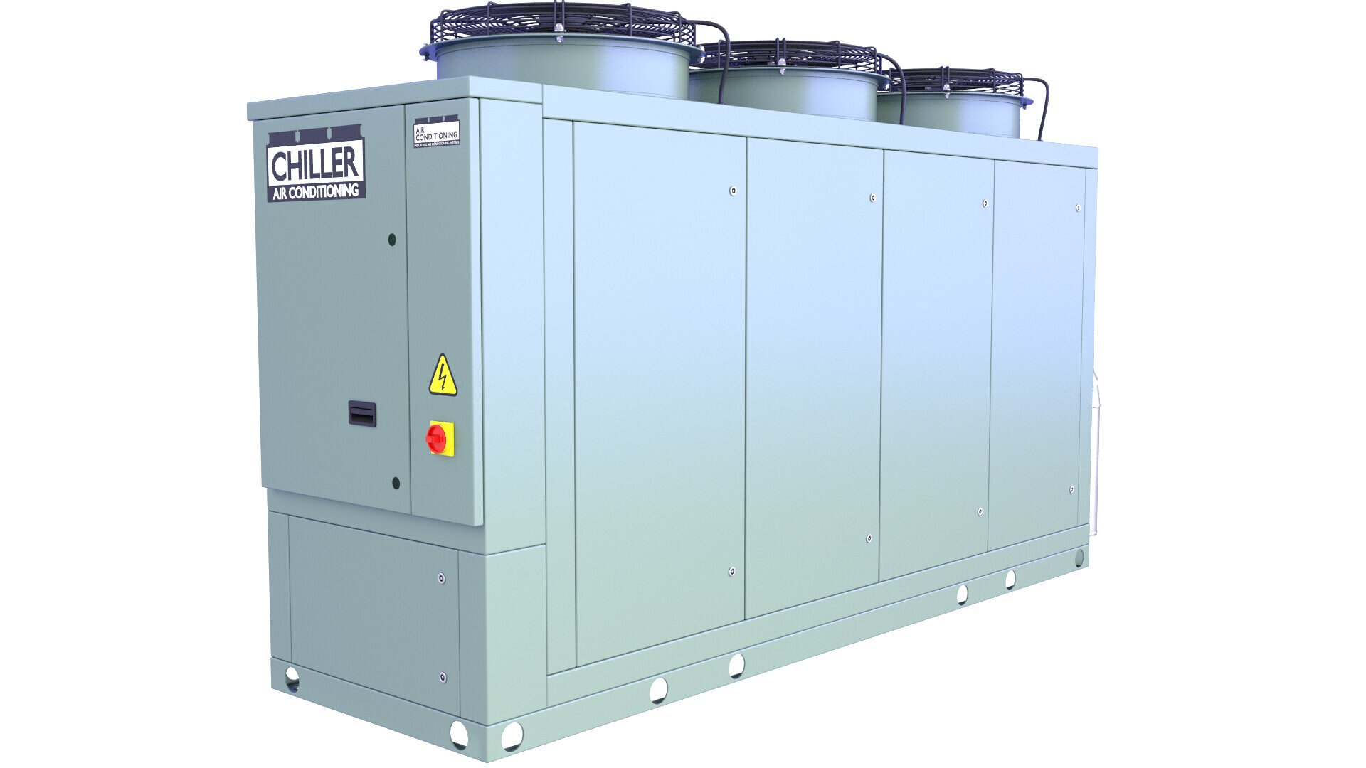 Rooftop Chiller 10 3D Model - TurboSquid 2098369