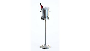 Standing ice bucket