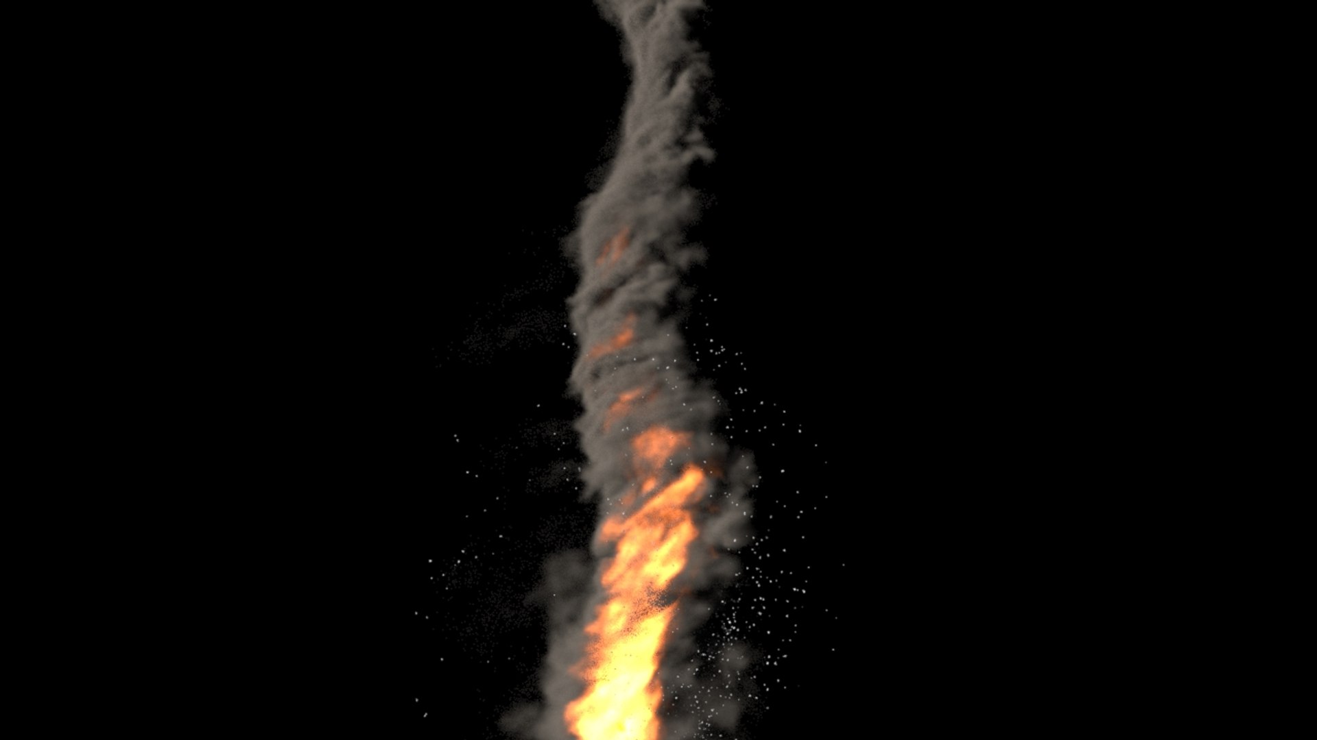 3d Model Houdini Asset Tornado