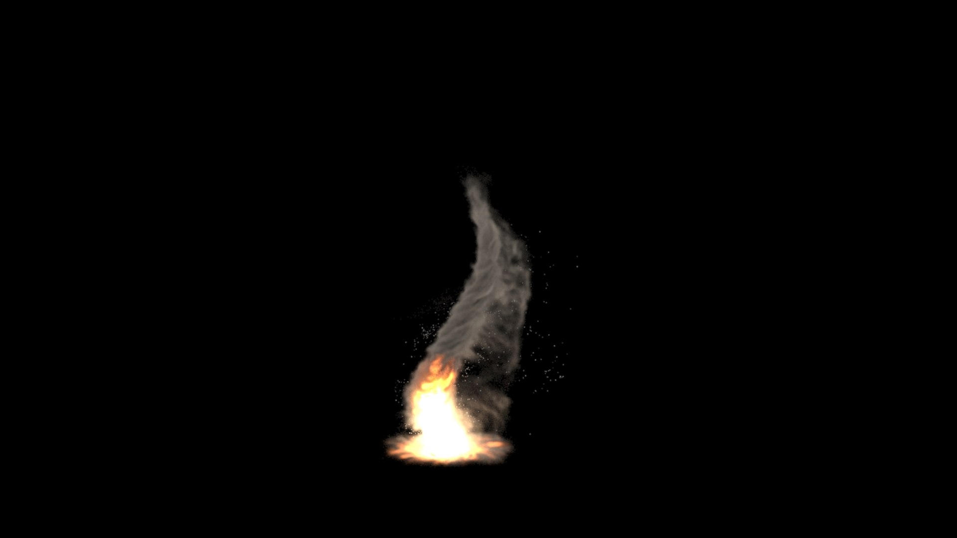3d Model Houdini Asset Tornado