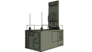 TAIPAN   Arthur  Saab   Artillery Hunting Radar 3D model