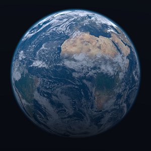 Earth v2 26K 3D model