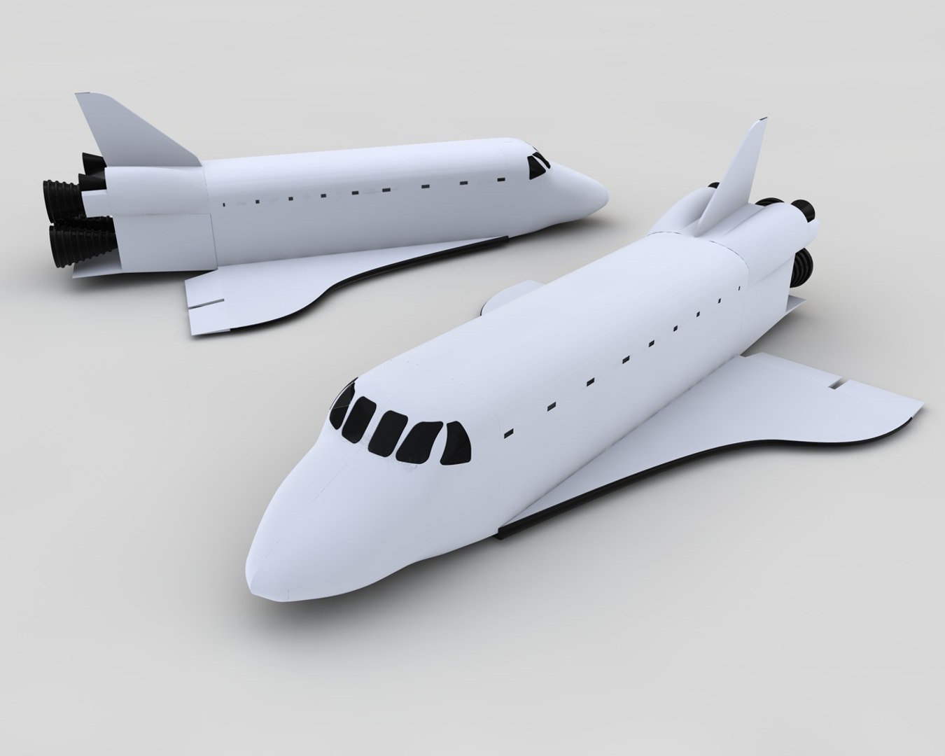 Space Shuttle Columbia 3d Model